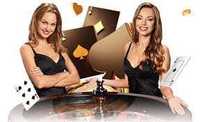 Studio live dealer Texas Hold'em Bonus dengan multi-kamera berkualitas tinggi di lemehost